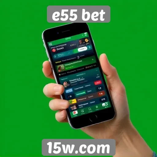 Facilidade de navegação no e55 bet em dispositivos móveis